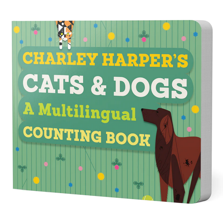 Pomegranate: Charley Harper's Multi Lingual Counting Board Book