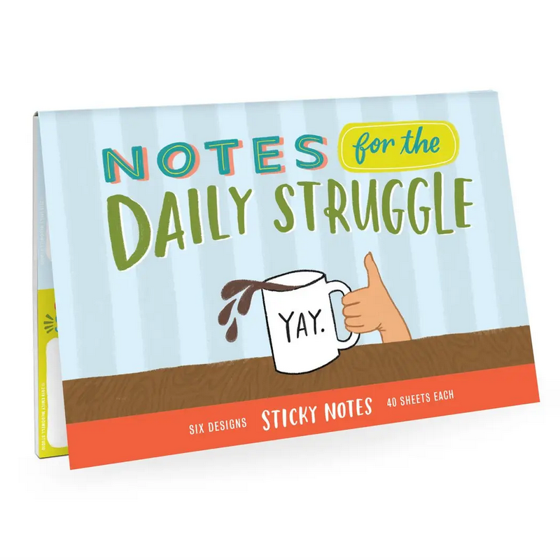 Emily McDowell: Sticky packets, Daily Struggle