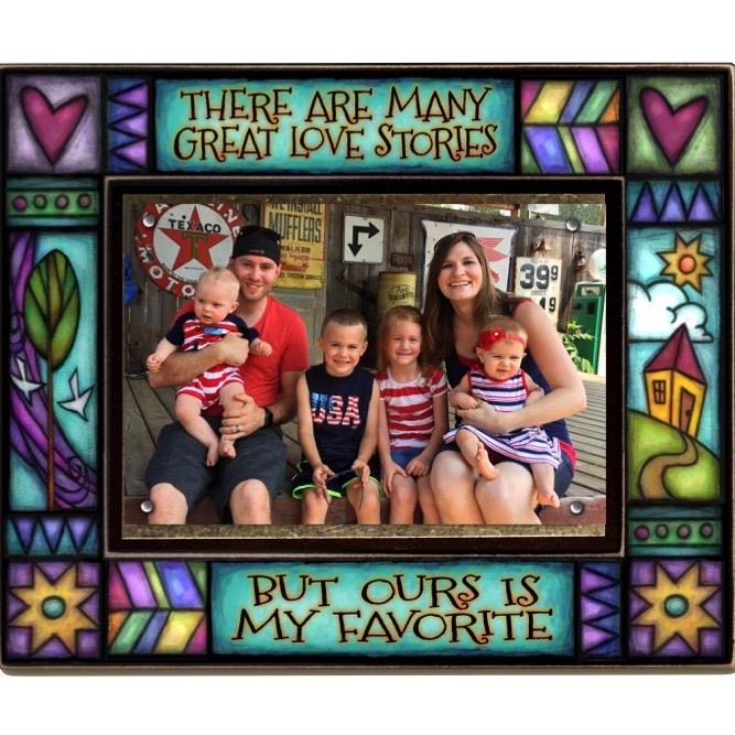 Macone Clay: Many Great Love Stories Large Frame