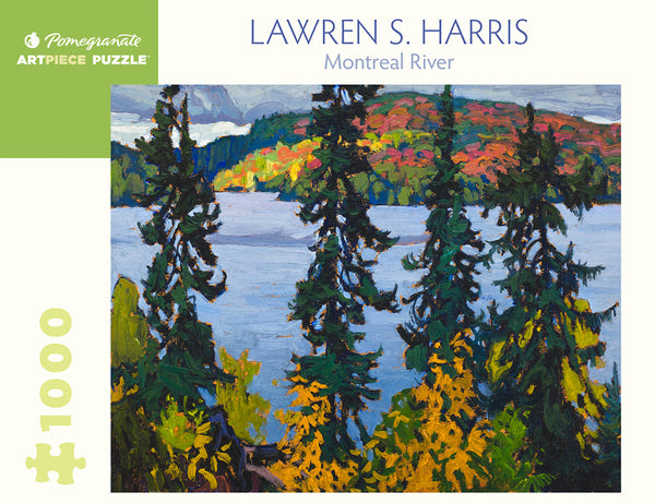 Pomegranate: Lawren S. Harris “Montreal River” 1000pc puzzle