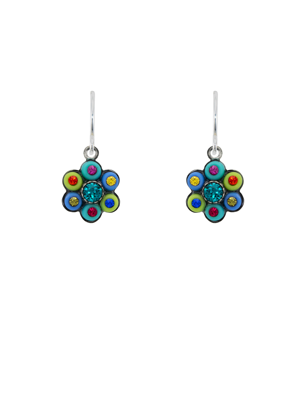 Firefly Mosaics: Flower Earrings from The Botanical Collection