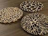 Five Ply Design Coaster Sets