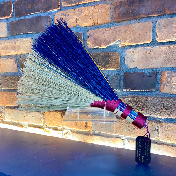 Keven Craft Rituals: Selkie Tail Hand Broom w/ plum wrap