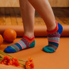 Solmate: Ankle Socks, Cayenne