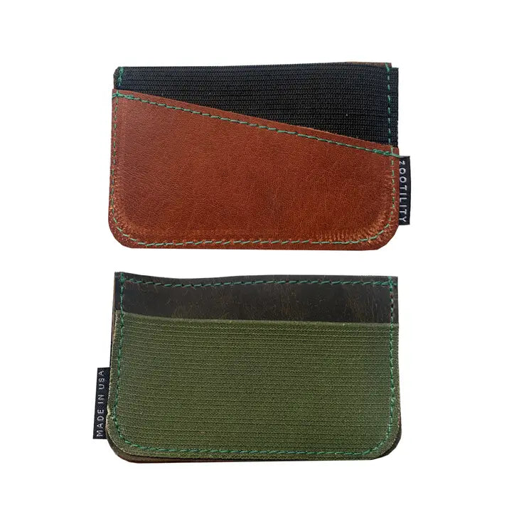 Zootility: Leather Single Wallet