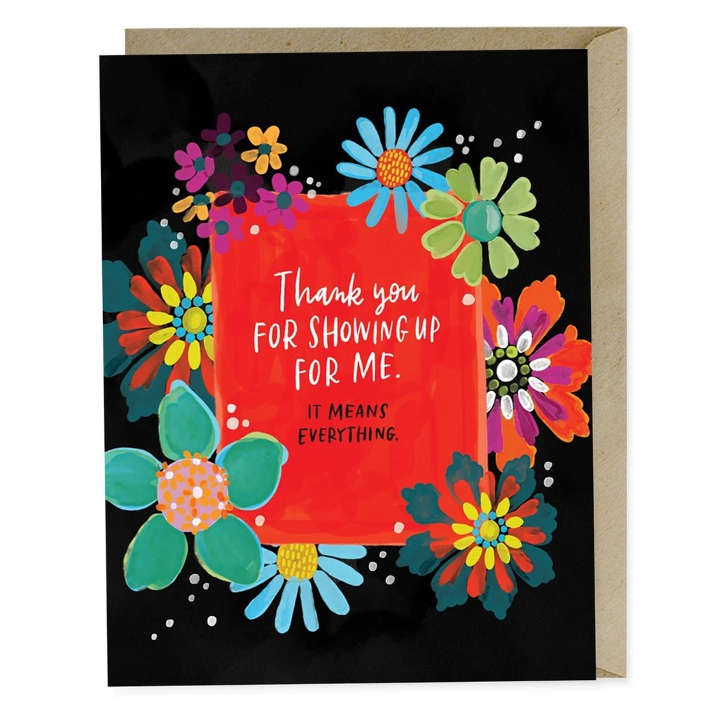 Emily McDowell: Thank You for Showing Up Card