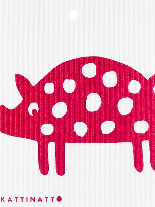 TALLA: Swedish Wash Towels with 4-Legged Friends (and fish!)