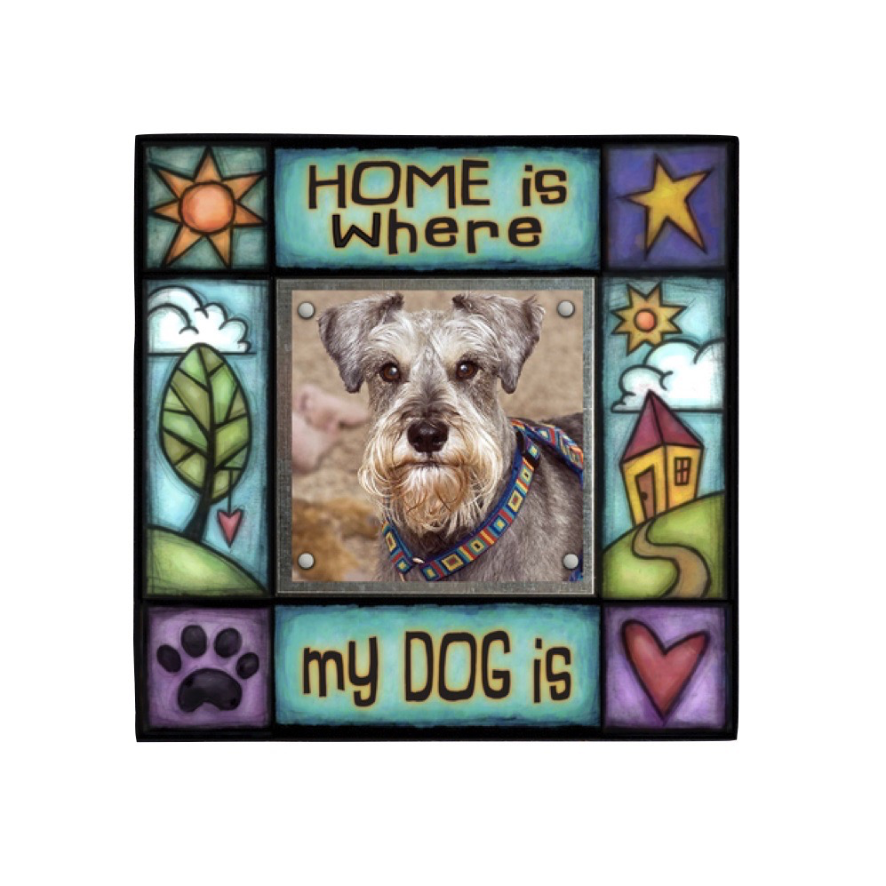 Macone Clay: Home Is Where the Dog Is Small Frame