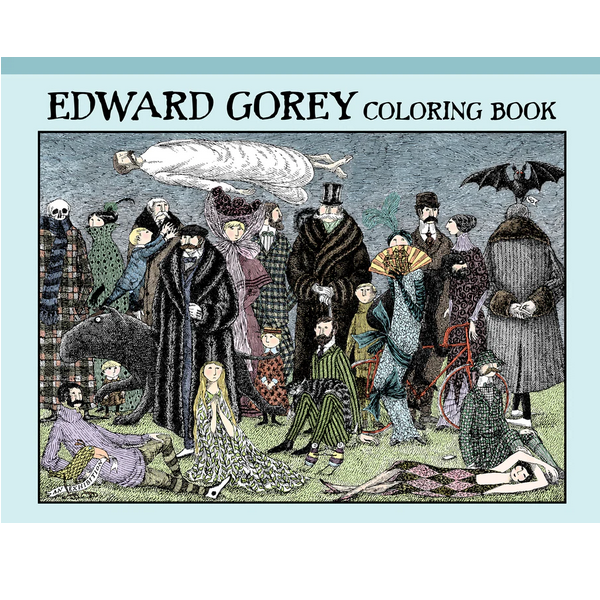 Pomegranate: Edward Gorey Coloring Books
