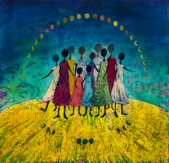Lisa Telling Kattenbraker: Mothers, Sisters, Daughters (card)