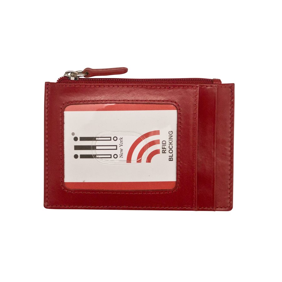 ILI: 7416 ID/Card Case with Zipper