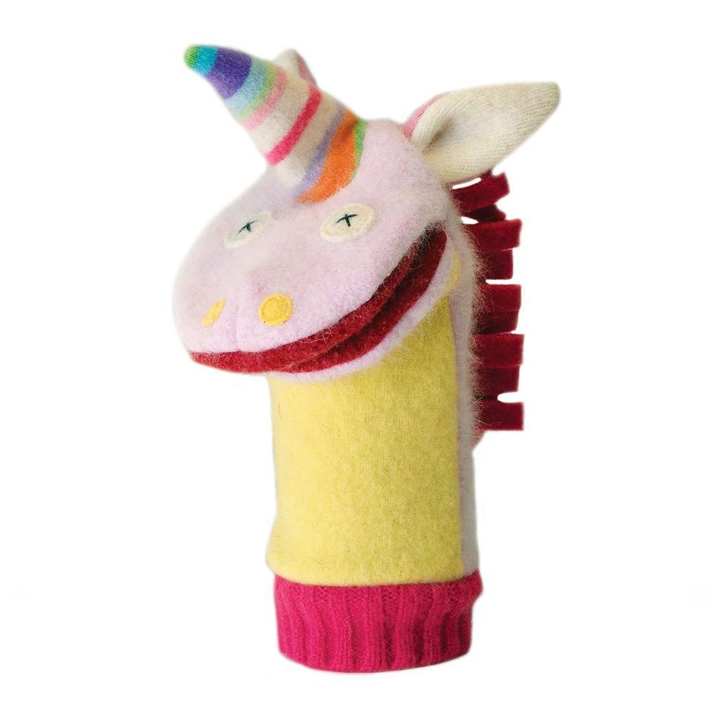 Cate & Levi: Hand Puppet, Unicorn (wool)